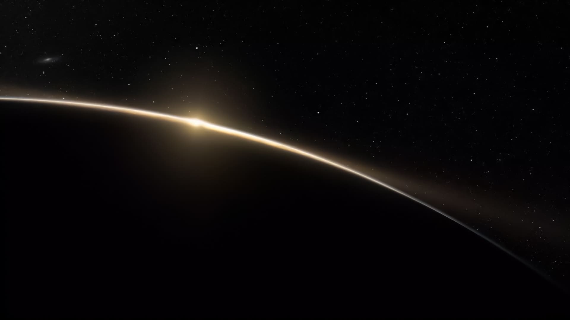 visão do planeta terra com o sol nascendo no espaço - makeaduo